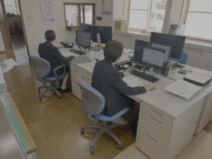 社内の様子