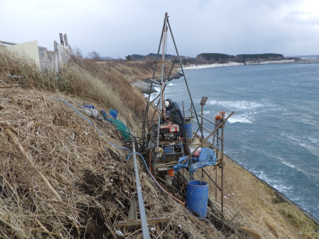 機械ボーリング調査